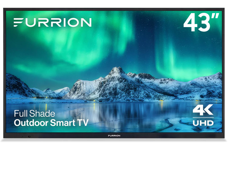 43" Furrion FU-FDUF43CSA-CA Aurora Full Shade Smart 4K UHD LED Outdoor TV