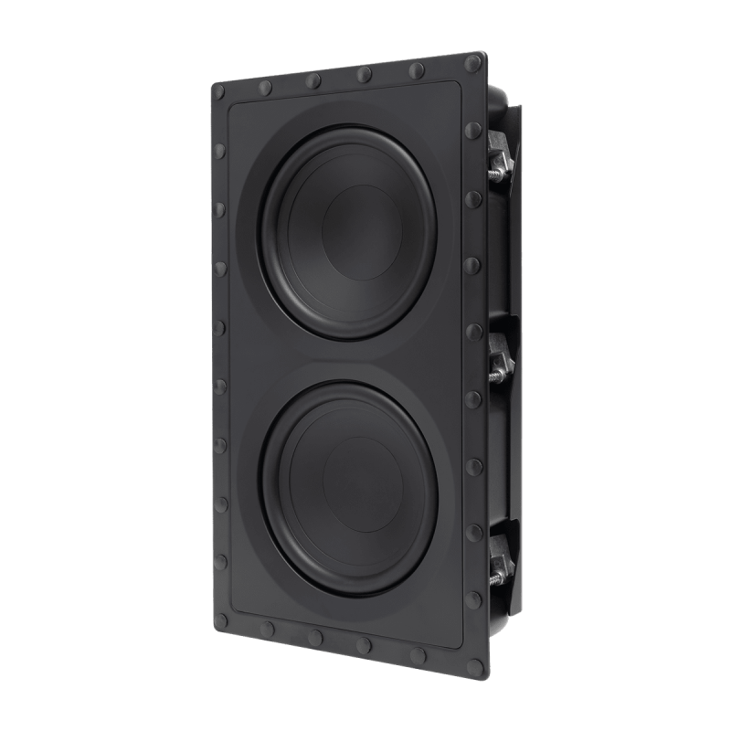 Paradigm Dual 8 Inch High-Excursion Drivers In-Wall Subwoofer - DCS-208FR3