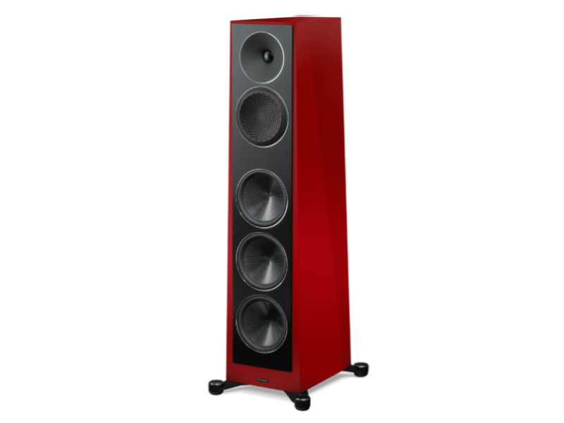 Paradigm 5-driver 3 Way Hybrid Floorstanding Speaker In Ruby Frostbite - Founder 120H (RF)
