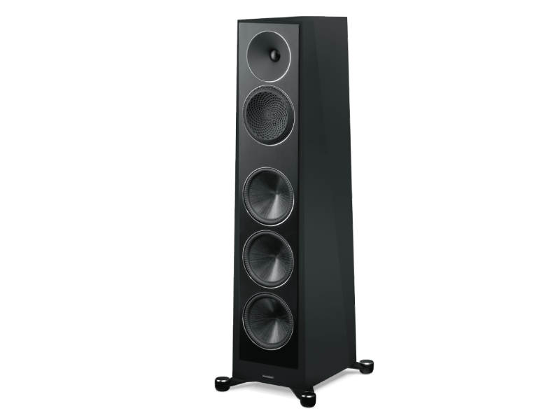 Paradigm 5-driver 3 Way Hybrid Floorstanding Speaker In Frozen Charcoal - Founder 120H (FC)
