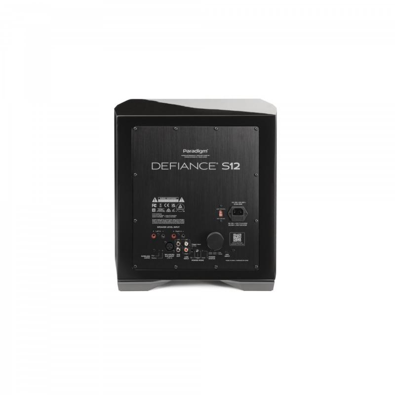 Paradigm Defiance S Series Subwoofer in Gloss Black - Defiance S12
