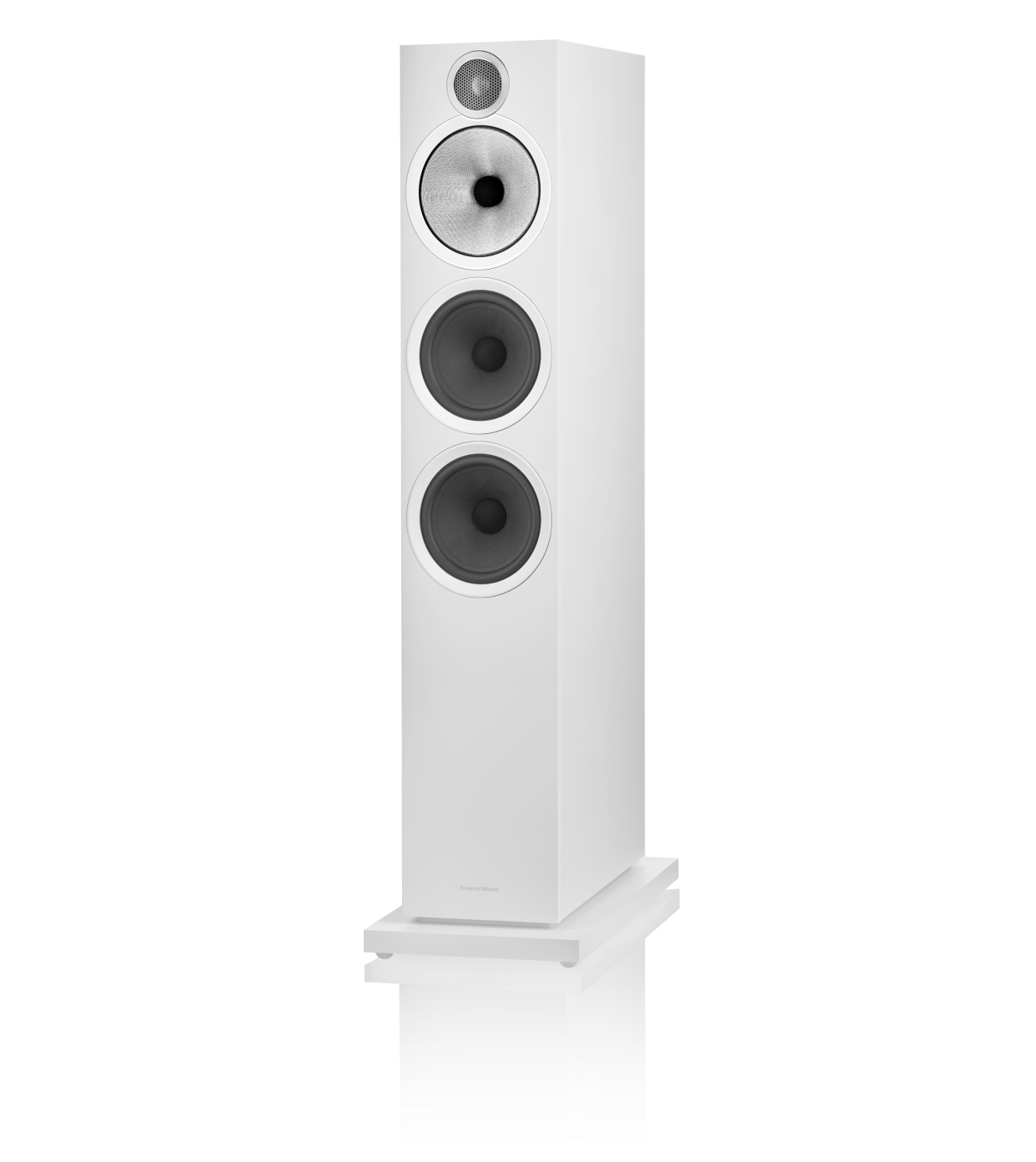 Bowers & Wilkins 600 Series Tower Loud Speaker in White - 603 S3 (W)