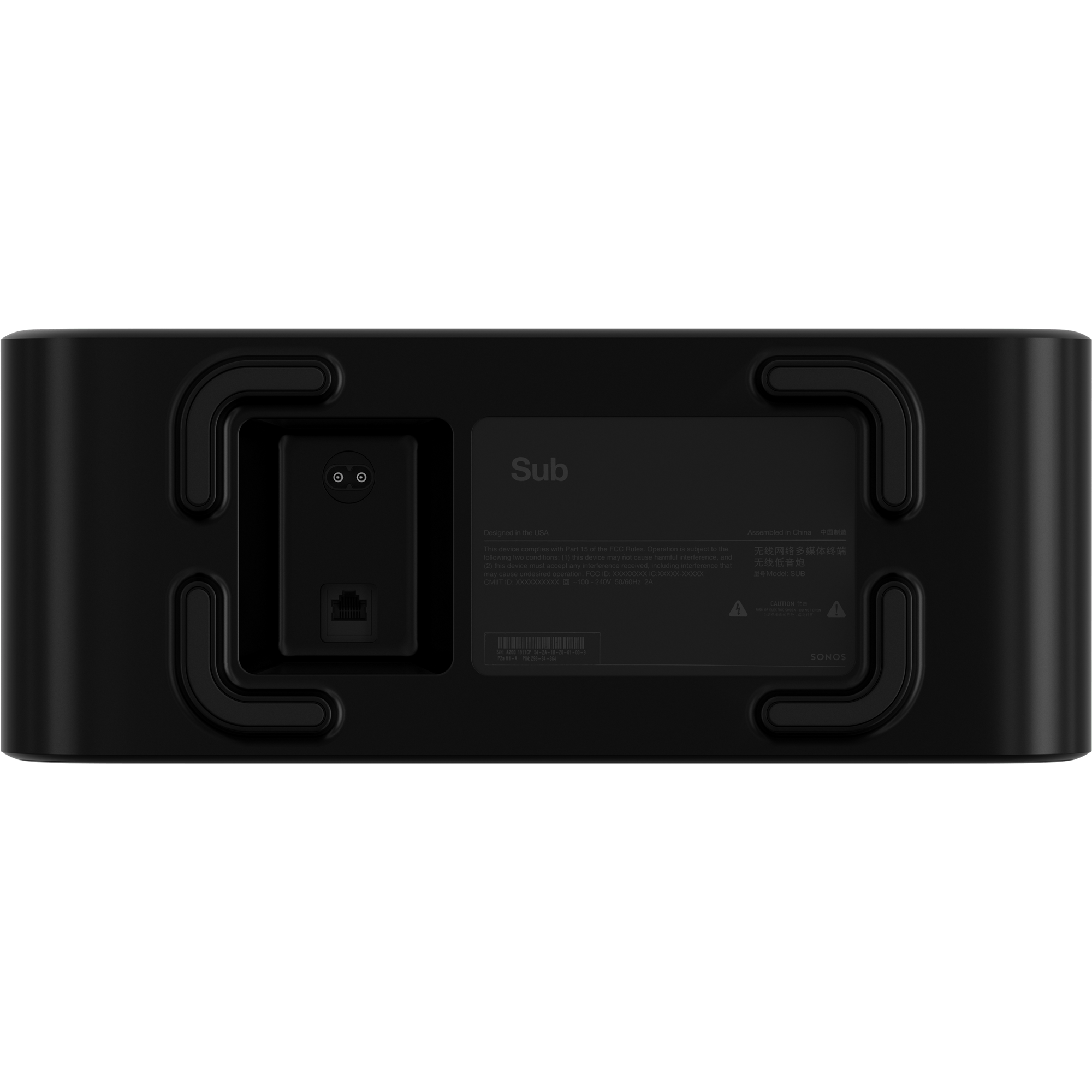 Sonos 3rd Generation Wireless Subwoofer in Black  - SUBG3US1BLK