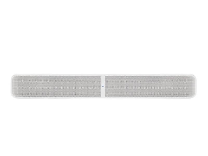 Bluesound 120W 2-Channel Soundbar in White - PULSE SOUNDBAR PLUS WHT
