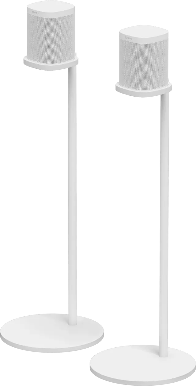 Sonos Speaker Stands For Sonos One and One SL Or Play:1 in White - SS1FSWW1