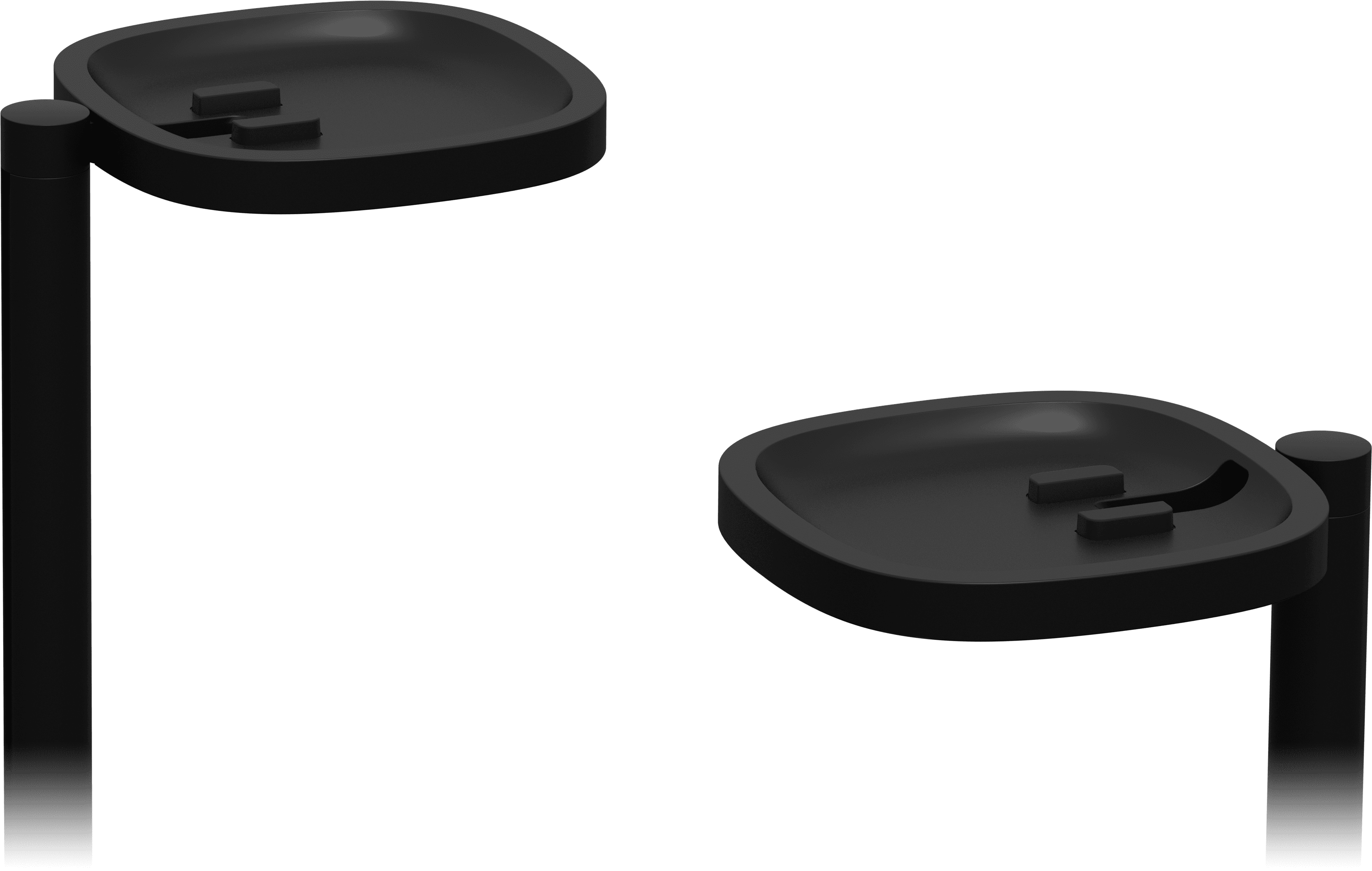 Sonos Speaker Stand Pair for One and One SL in Black - Sonos One Stand (Pair) (B)