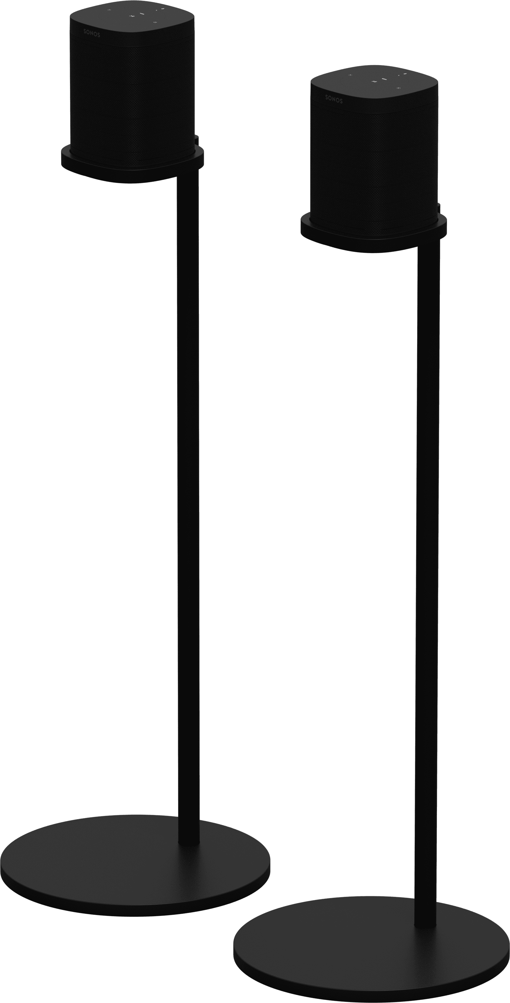 Sonos Speaker Stand Pair for One and One SL in Black - Sonos One Stand (Pair) (B)