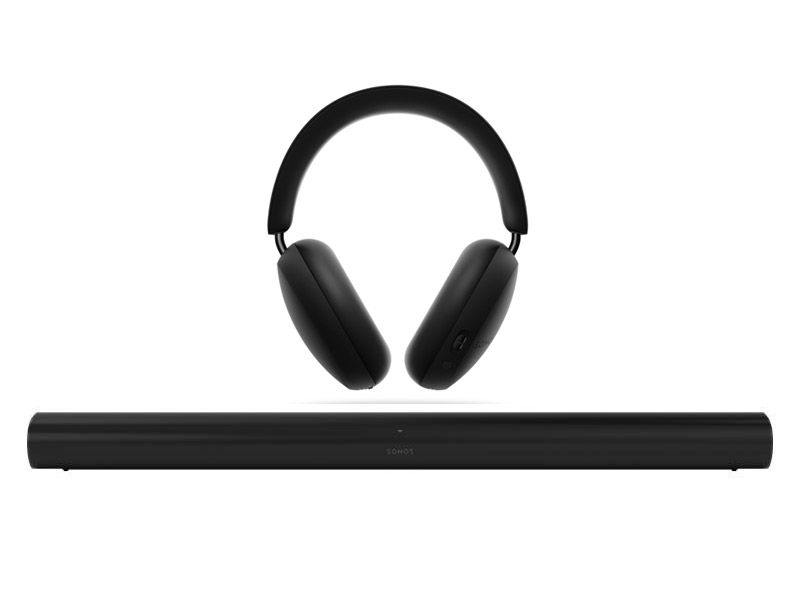 Sonos Smart Soundbar and Wireless Headphones - ACEARCB