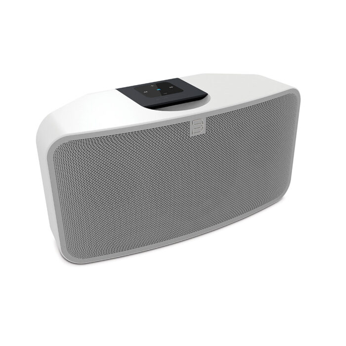 Bluesound Integrated High Performance Wireless Speaker in White - PMINIW