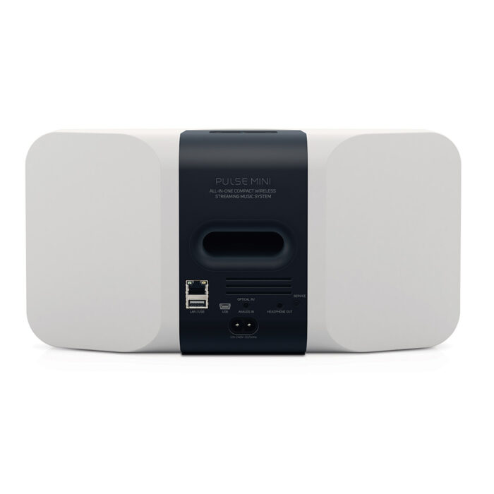Bluesound Integrated High Performance Wireless Speaker in White - PMINIW
