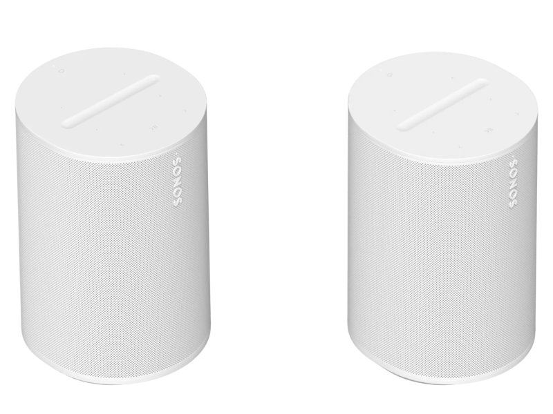 Sonos Era 100 2 Room Smart Speaker Set in White - 2-Room Set with Era 100 (W)