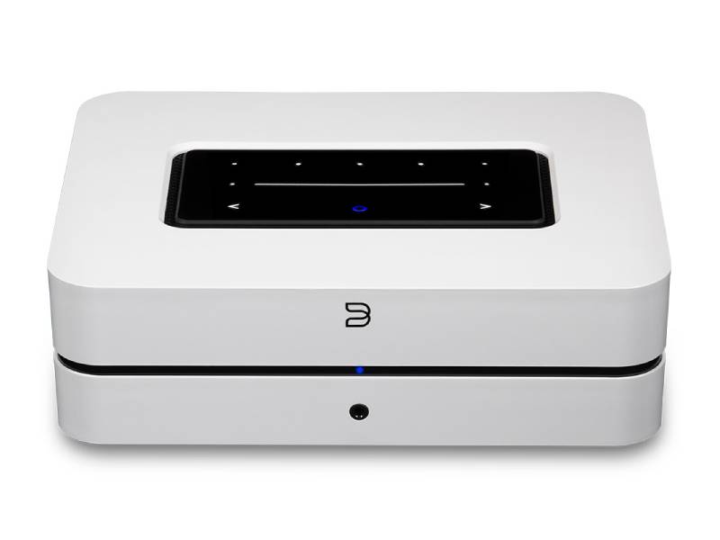 Bluesound Powernode Wireless Multi-Room Music Streaming Amplifier in White - N330WHTUNV