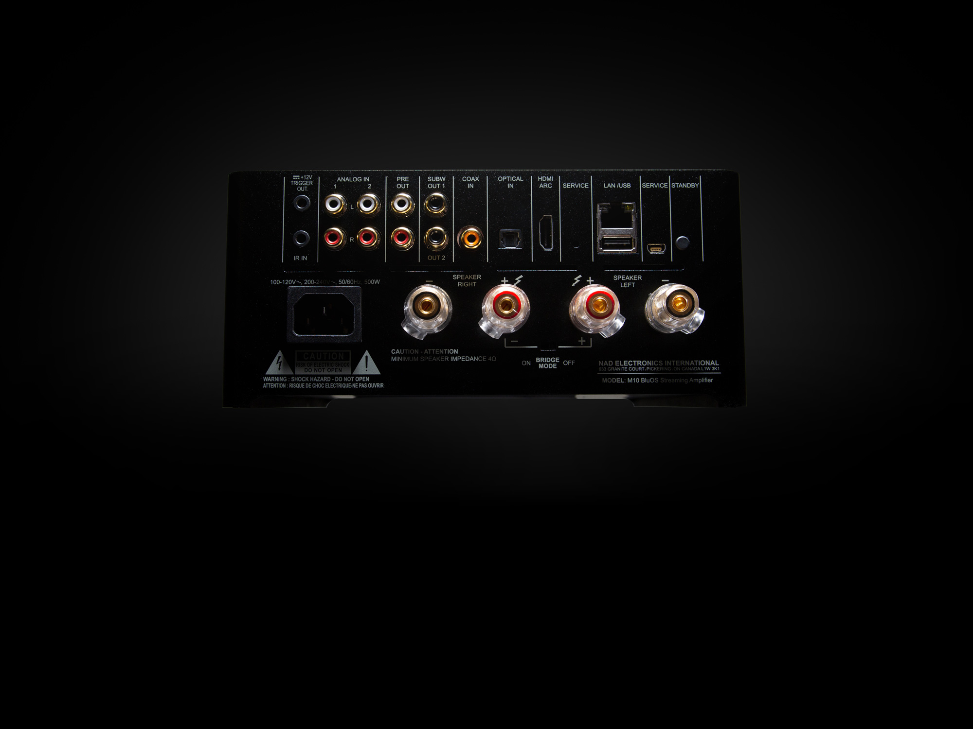 NAD BluOS Streaming Amplifier - M10