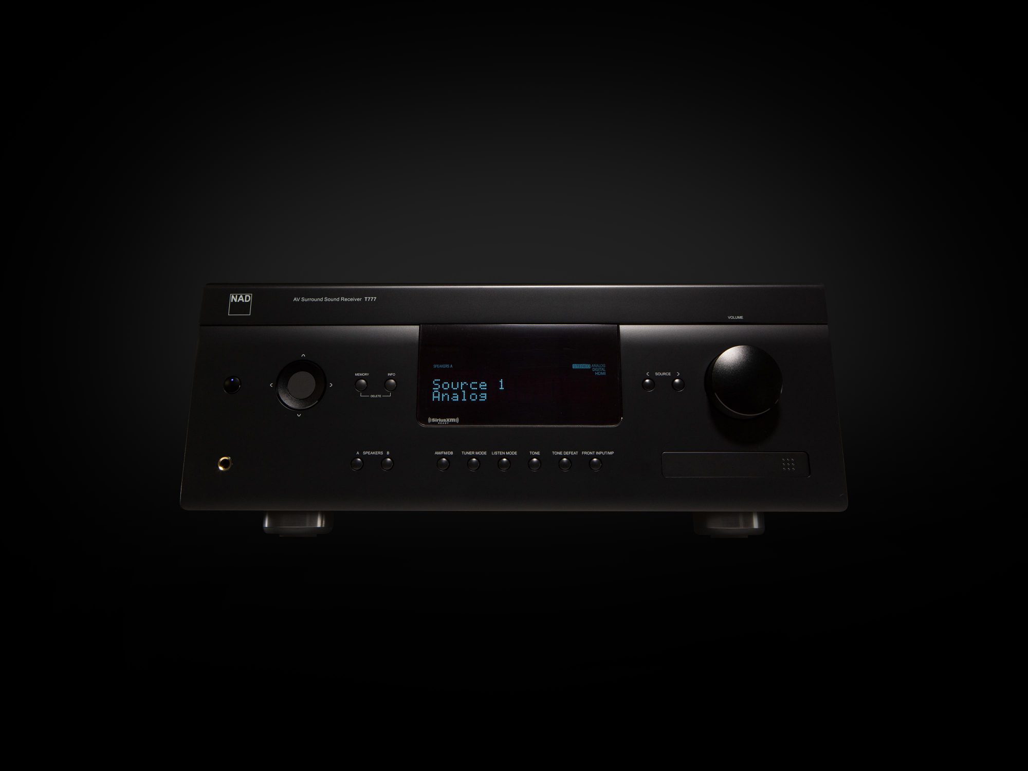 NAD AV Surround Sound Receiver With Dolby Atmos - T777V3