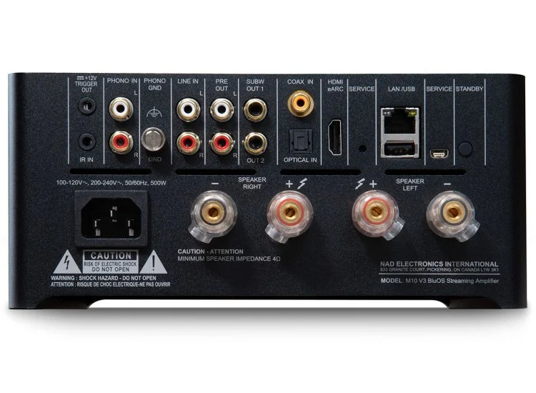 NAD BluOS Streaming Amplifier in Black - M10 V3