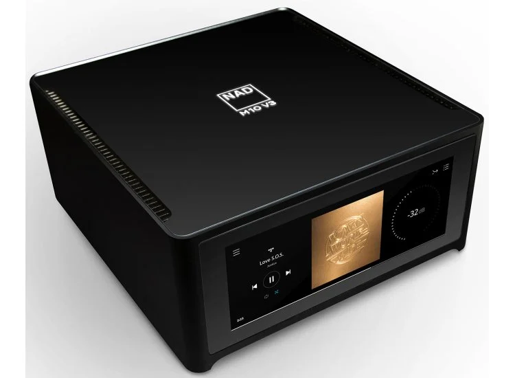NAD BluOS Streaming Amplifier in Black - M10 V3