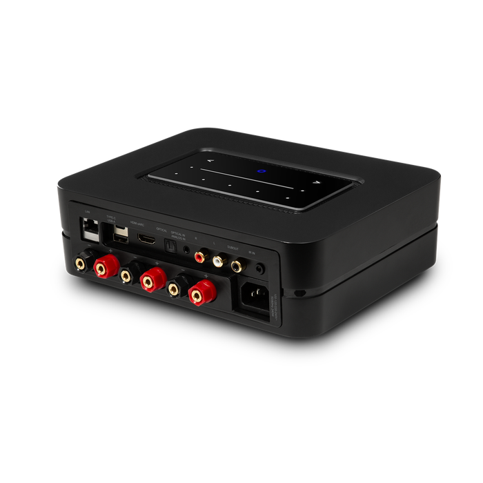 Bluesound Powernode Wireless Multi-Room Music Streaming Amplifier in Black - N331BLKUNV