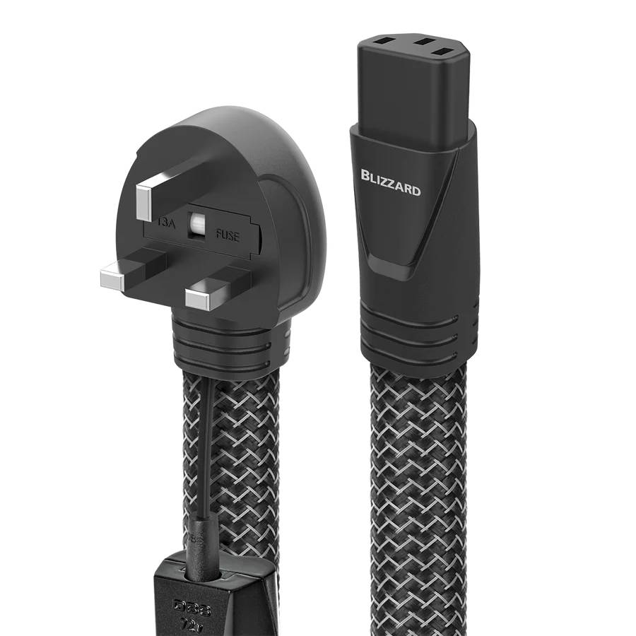 Audioquest 2 Meter Blizzard Power Cable - BLIZZARDUS0220A