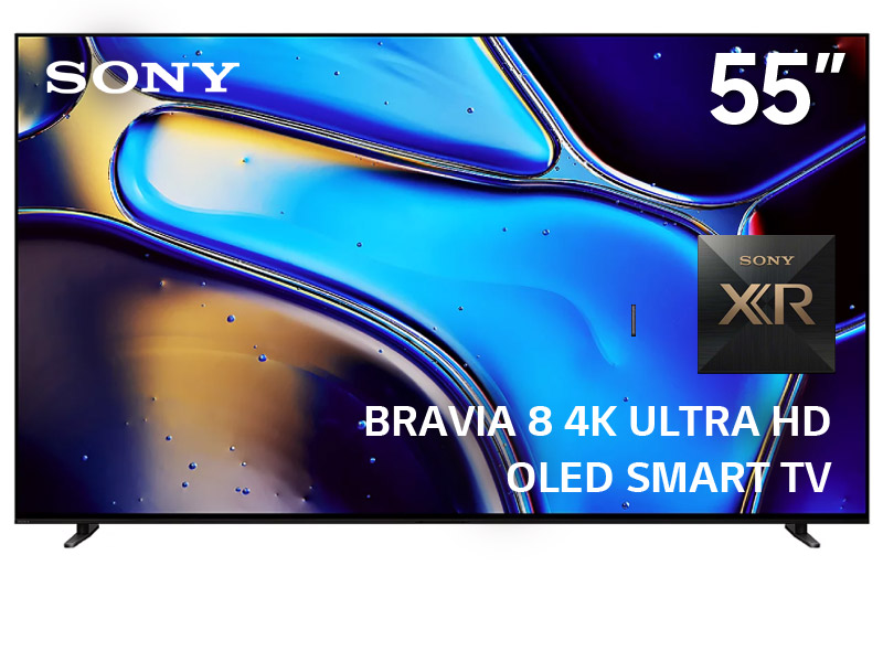 55" Sony K55XR80 BRAVIA 8 4K Ultra HD OLED Smart TV