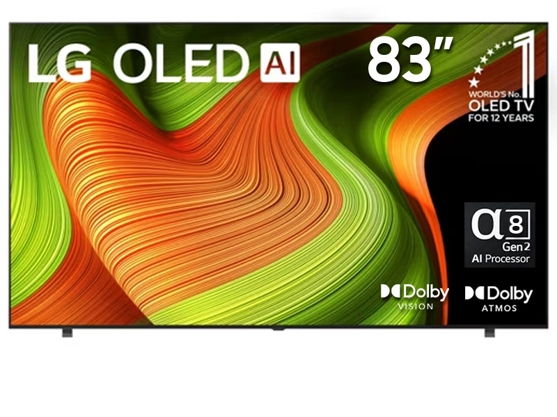 83" LG OLED83B5PUA OLED AI 4K Smart TV 2025