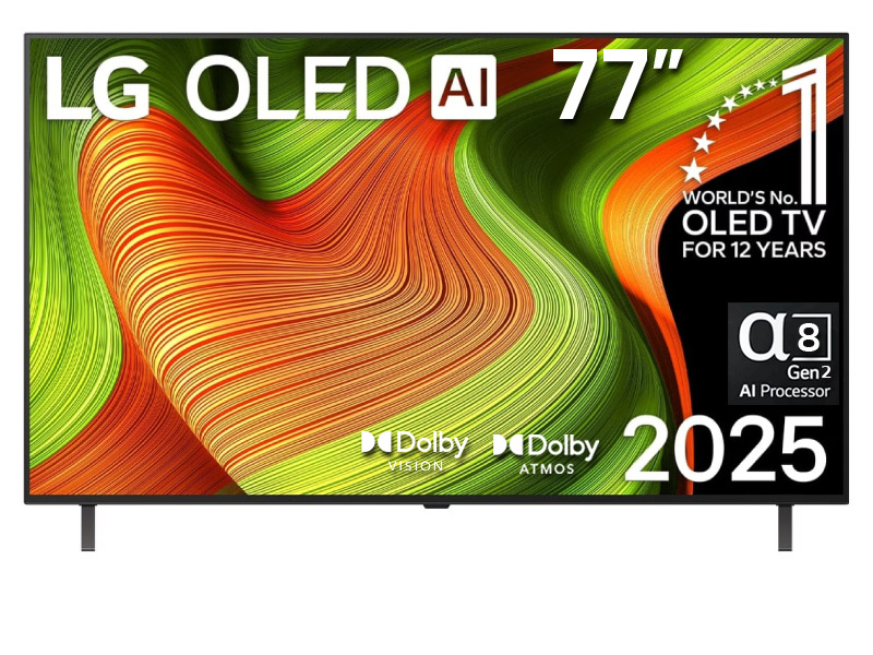 77" LG OLED77B5PUA OLED AI 4K Smart TV 2025
