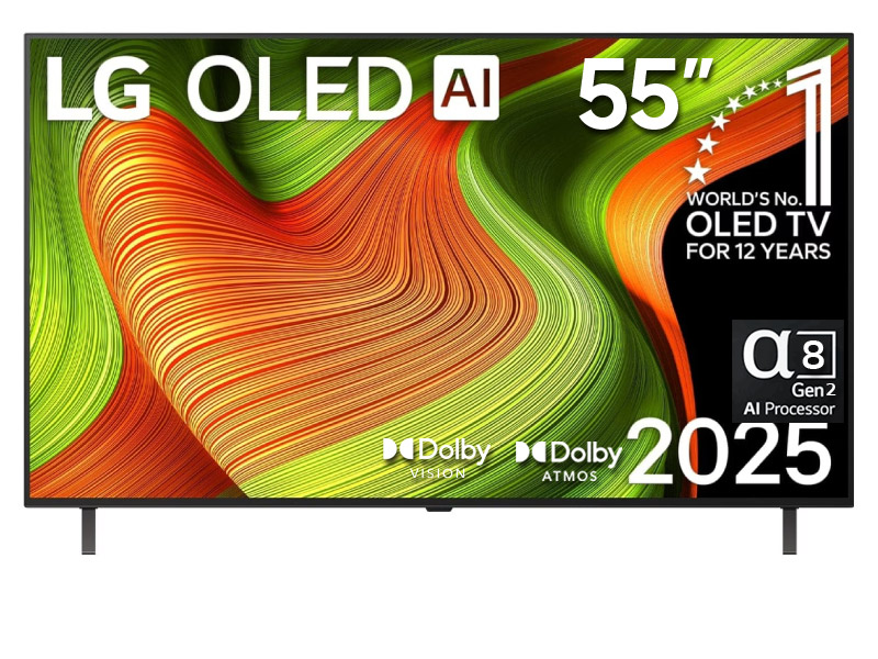 55" LG OLED55B5PUA OLED evo AI B5 4K Smart TV 2025