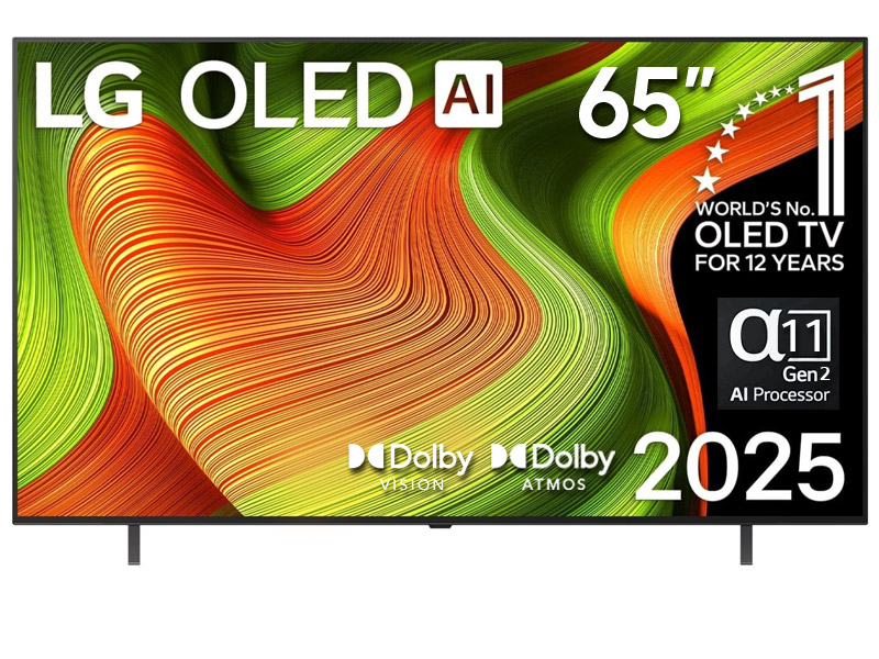 65" LG OLED65B5PUA OLED evo AI B5 4K Smart TV 2025