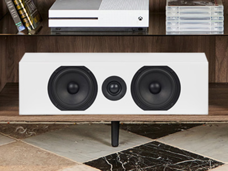 Totem Acoustic Bison 2-Way Center Speaker in Satin White - BISON CENTRE (SW)