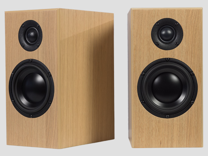 Totem Acoustic Bison 2-Way Monitor Speaker in White Oak - BISON MONITOR (WO)