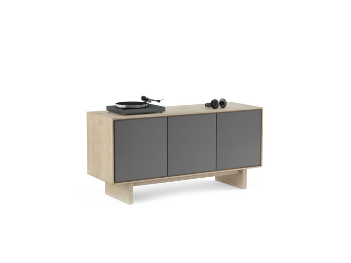 BDI Octave 8377 Modern Tv Stand in Drift Oak - BDIOCTA8377OAK