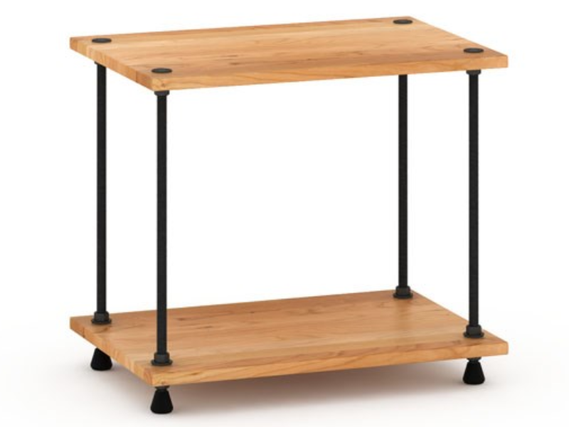 Salamander Designs 20" Archetype System Modular Shelving Audio Stand in Natural Cherry - A2C
