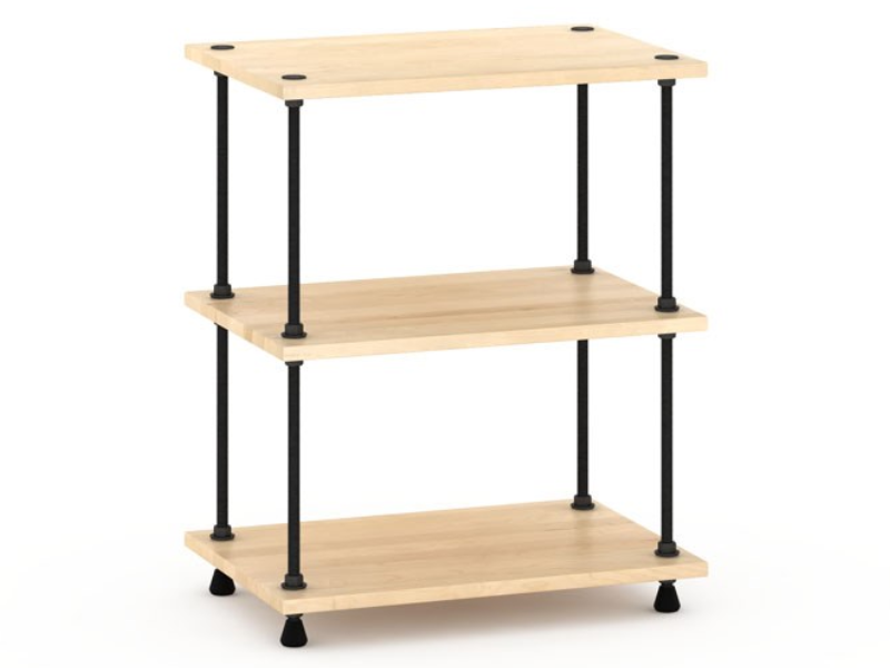 Salamander Designs 28" Archetype System Modular Shelving Audio Stand in Natural Maple - A3M