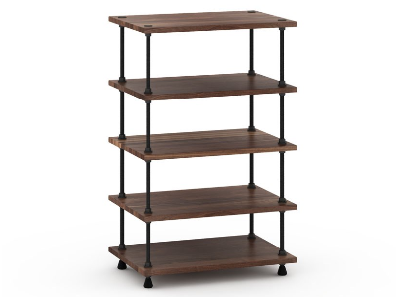 Salamander Designs 36" Archetype System Modular Shelving Audio Stand in Natural Walnut - A5W