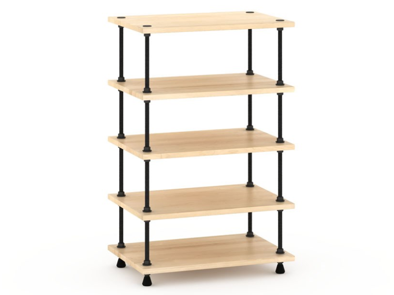 Salamander Designs 36" Archetype System Modular Shelving Audio Stand in Natural Maple - A5M