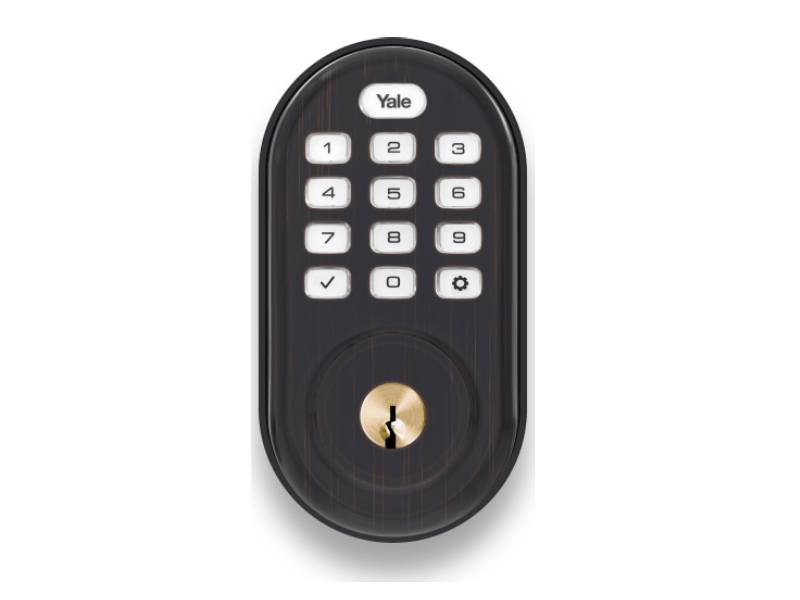 Control4 Yale Assure Deadbolt Push Button - YRLD216C420BP