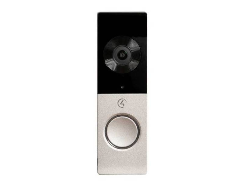 Control4 Wi-Fi Chime Video Doorbell in Satin Nickel - C4-VDB-W-SN