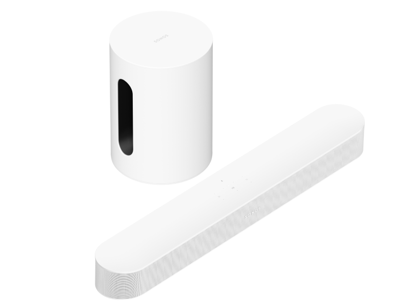 Sonos Entertainment Set With Sub Mini and Beam (Gen 2) - BEAMSUBMW