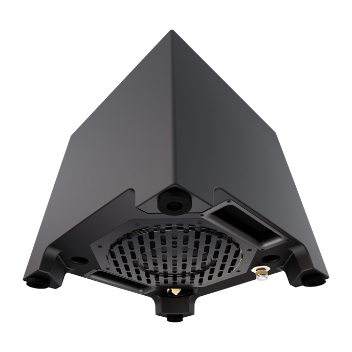 Coastal Source Cube Subwoofer in Brown - HS10SWBN