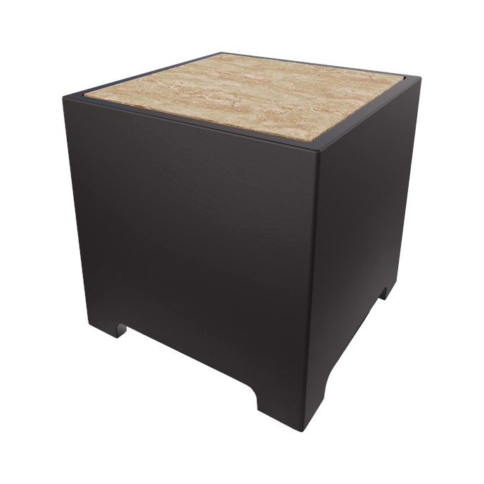 Coastal Source Cube Subwoofer in Brown - HS10SWBN
