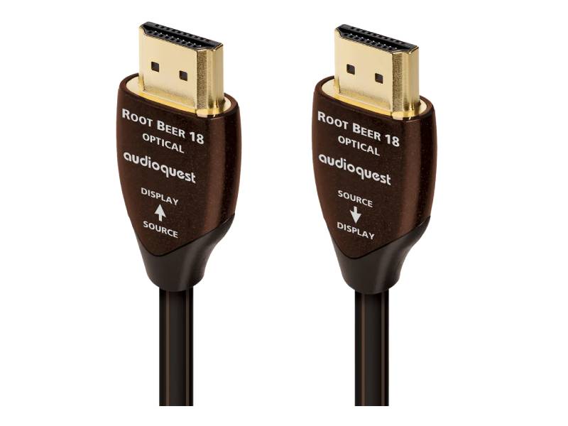 Audioquest Root Beer 18 Long-Length Active HDMI 2.0b Cable - HDM18RBEER3000