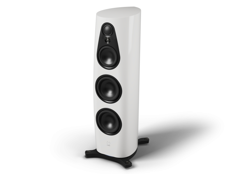 Linn 360 Flagship Loudspeaker Classic Collection in Alpine White with Black Drive Unit Trims - 360 (AW)