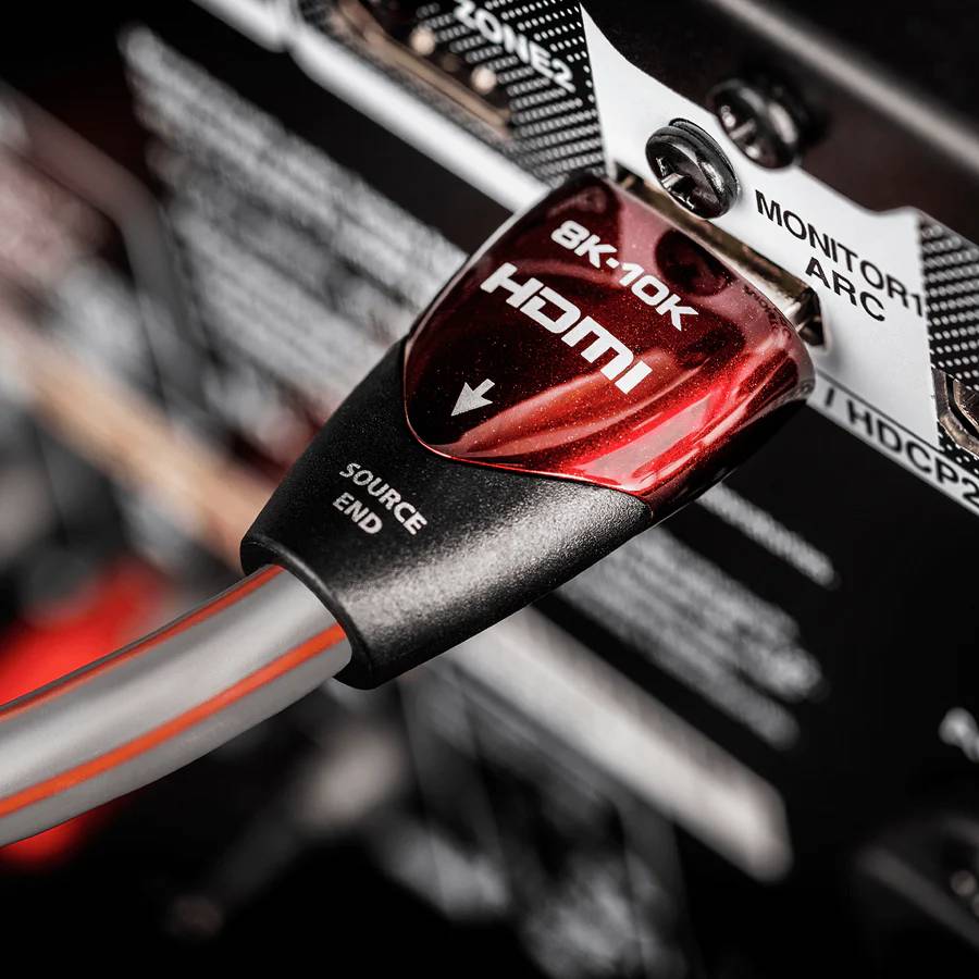 Audioquest 5 Meter Cherry Cola 48 Active Optical HDMI 2.1 Cable - HDM48CCOLA500