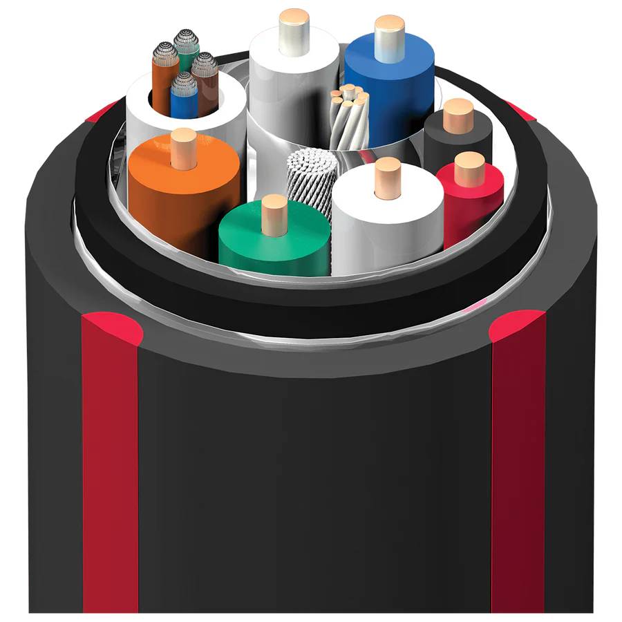 Audioquest 5 Meter Cherry Cola 48 Active Optical HDMI 2.1 Cable - HDM48CCOLA500