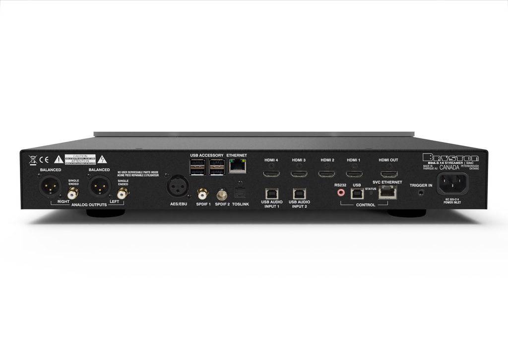 Bryston DAC Streamer Digital Preamplifier - BDA3.14
