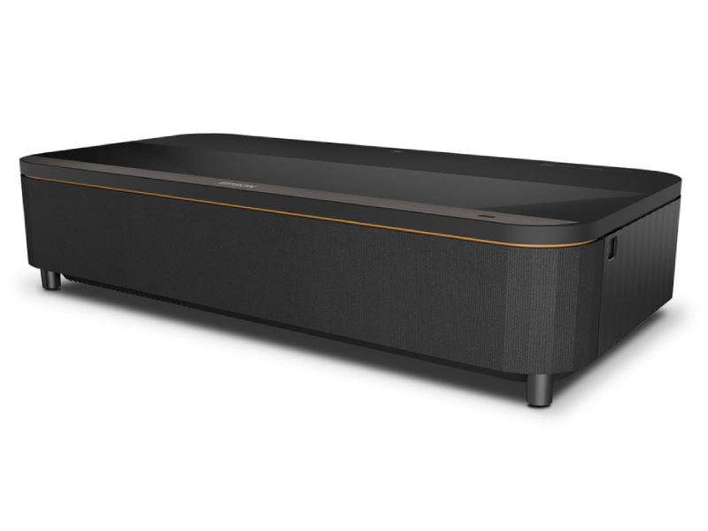 Epson QS100 4K PRO-UHD HDR 4500 Lumen 3LCD Ultra Short Throw Laser Projector in Black - V11HB49120