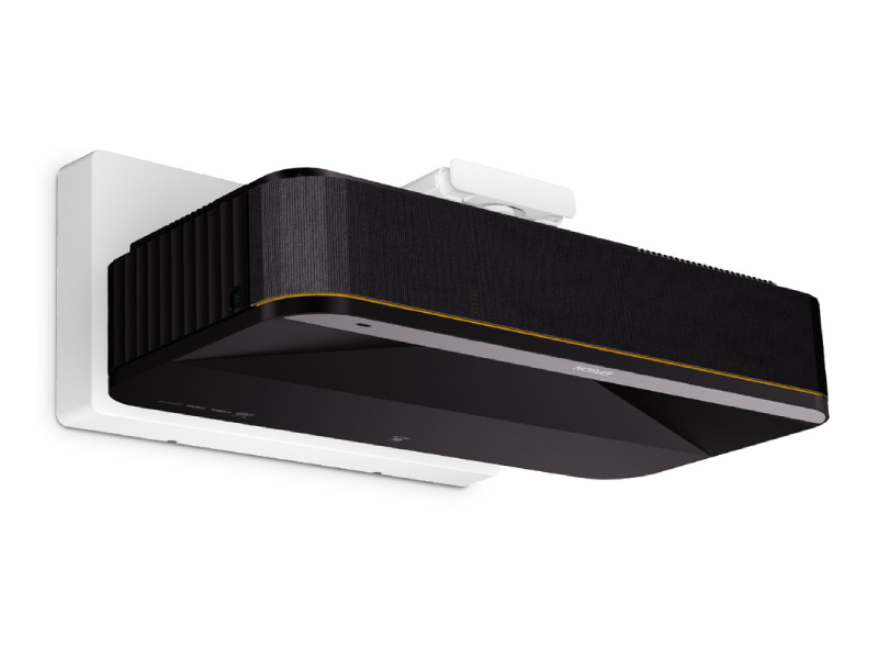 Epson QS100 4K PRO-UHD HDR 4500 Lumen 3LCD Ultra Short Throw Laser Projector in Black - V11HB49120