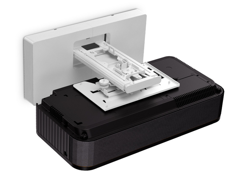 Epson QS100 4K PRO-UHD HDR 4500 Lumen 3LCD Ultra Short Throw Laser Projector in Black - V11HB49120