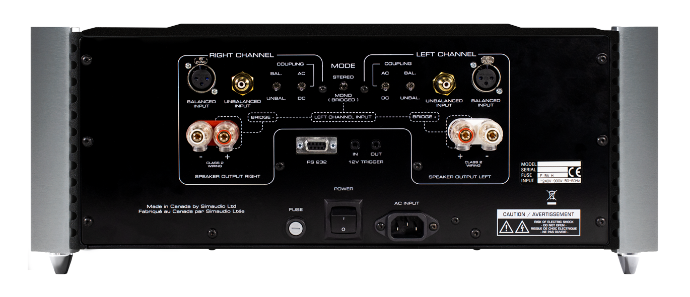 Moon by Simaudio Dual-Mono Reference Two-Channel Power Amplifier - 860A v2 (S)