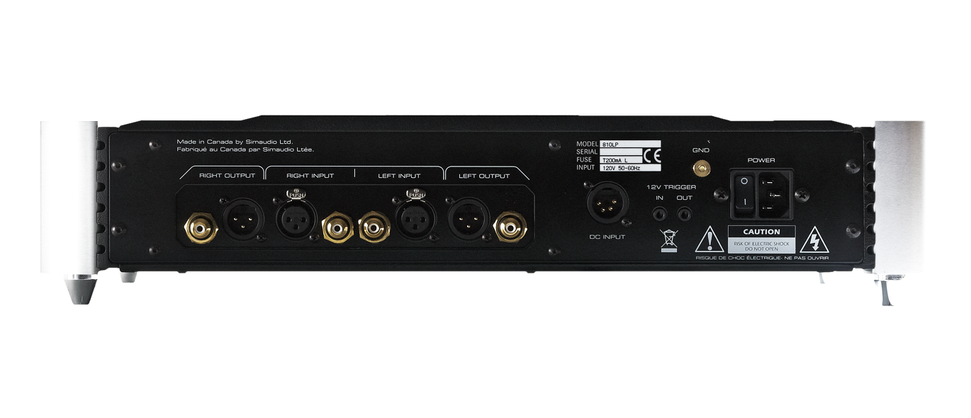 Simaudio 810LP Phono Preamplifier (Black) - 810LP Phono Preamp (B)
