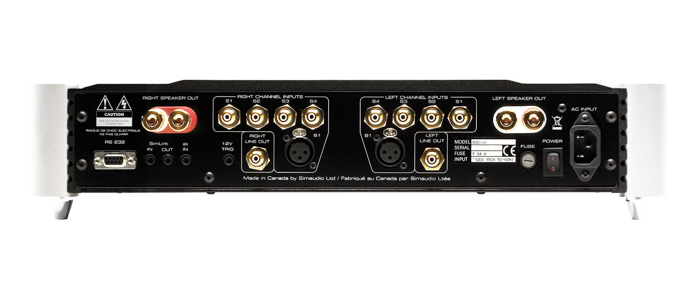 Moon by Simaudio Moon High-End Integrated Amplifier - 600iv2 Integrated Amp (S)